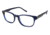 Kenzo 4164 Single Vision Prescription Eyeglasses - Frame BLUE, Size 52/18mm KZ416403
