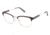 Kenzo 4201 Progressive Prescription Eyeglasses - Frame BLACK/GOLD, Size 53/20mm KZ420102