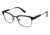 Kenzo 4201 Progressive Prescription Eyeglasses - Frame BLUE/GUN, Size 53/20mm KZ420101
