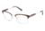 Kenzo 4201 Progressive Prescription Eyeglasses - Frame CHOCOLATE/SILVR, Size 53/20mm KZ420103