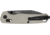 Kershaw Bel Air Folding Knife, 3.1 in Blade, CPM MagnaCut Stainless Steel, Plain, Bright Nickel Cerakote, 6105