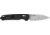 Kershaw Bel Air Folding Knife, 3.1 in, CPM MagnaCut, Plain, Black, 6105CF