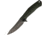 Kershaw Concierge Linerlock Folding Knife, 3.25 in, Stainless Steel, Drop Point, Micarta, OD Green Micarta, 4020MIG