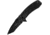 Kershaw Cryo II, Blackwash Stainless Handle, Blackwash Tanto Plain K1556TBW