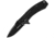 Kershaw Cryo II Framelock Black Folding Knife,8Cr13MoV Steel, Black Stainless Handle, 1556BLK