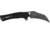 Kershaw Dawnstar Folding Knife, 3.5 in, 8Cr13MoV, Plain, Black, Glass-filled nylon, 1423