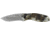 Kershaw Blur Assisted Opening Folding Knife, 3.4 in, 14C28N, Recurve Blade, Aluminum, Camo Handle, 1670KC
