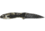 Kershaw Leek Assisted Opening Folding Knife, 3 in, 14C28N, Drop Point, Aluminum, Camo Handle, 1660KC