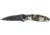 Kershaw Leek Assisted Opening Folding Knife, 3 in, 14C28N, Drop Point, Aluminum, Camo Handle, 1660KC