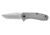 Kershaw Cathode Assisted Opening Folding Knife, 2.25in, 4Cr14, American Tanto Blade, Stainless Steel, Stainless Steel Handle, 1324