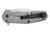 Kershaw Cathode Assisted Opening Folding Knife, 2.25in, 4Cr14, American Tanto Blade, Stainless Steel, Stainless Steel Handle, 1324
