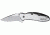 Kershaw Chive Cutting Knife, 1.93in. Blade, Plain Edge, Stainless Steel, Aluminum 1600SSKER