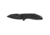 Kershaw Gravel Assisted Opening Folding Knife, 2.5 in, 8Cr13MoV, Drop Point, Black Oxide Blade, Stainless Steel, Black Oxide Handle, 2065X
