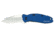 Kershaw K.O. Scallion, Navy Blue Anodized Aluminum Handle, Plain K1620NB