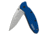 Kershaw K.O. Scallion, Navy Blue Anodized Aluminum Handle, Plain K1620NB