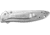 Kershaw Leek Assisted Opening Folding Knife, 3 in, 14C28N, Drop Point Blade, 410 Stainless Steel Handle, Box, 1660