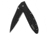 Kershaw Leek Assisted Opening Folding Knife, 3 in, 14C28N, Serrated, Black Drop Point Blade, Black 410 Stainless Steel Handle, 1660CKTST