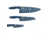 Kershaw Pkhd Dc Kitchen Knives Set, Coated Carbon Stainless Blades, Molded Resin Handles, Duck Call Camo, DHKS0300