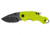 Kershaw Shuffle Folding Knife, 2.4in Blackwash Plain w/Clip, Lime Glass-Filled Nylon w/K-Texture Grip Handle, Box, K8700LIMEBW