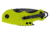 Kershaw Shuffle Folding Knife, 2.4in Blackwash Plain w/Clip, Lime Glass-Filled Nylon w/K-Texture Grip Handle, Box, K8700LIMEBW