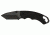 Kershaw Shuffle II Blackwashed Folding Knife, 2.6 in, 8Cr13MoV, American Tanto Blade, Glass-Filled Nylon Black Handle, 8750TBLKBWX