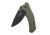 Kershaw Knockout, OD Aluminum Handle, Black Plain K1870OLBLK