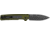 Kershaw Launch 22 Automatic Folding Knife, 3.45in, CPM MagnaCut Steel, Spear Point Blade, Aluminum, OD Green Handle, 7205