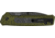 Kershaw Launch 22 Automatic Folding Knife, 3.45in, CPM MagnaCut Steel, Spear Point Blade, Aluminum, OD Green Handle, 7205