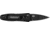 Kershaw Launch 4 Automatic Folding Knife, 1.9in CPM 154 Spear Point Blade, Cerakote Finish, Black Aluminum Handle, 7500BLK