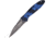 Kershaw Leek A/O Digital Blue BW Folding Knife, 3 BlackWash finish stainless blade, Blue digital camo aluminum handle, 1660DBLU