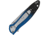 Kershaw Leek Assisted Opening Folding Knife, 3 in, CPM MagnaCut, Stonewash Finish, Wharncliffe Blade, Aluminum, Blue/Black Gradient Handle, 1660GBLU