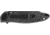 Kershaw Leek - Random Blackwash Folding Knife, 3in, Sandvik 14C28N Blade Steel, Black Handle, Frame Lock, 1660RBW