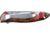 Kershaw Leek Trout EDC 3 Folding Drop Point Plain Bead Blasted 14C28N Steel Blade, Rainbow Trout w/UFI Coating Aluminum Handle, 1660TROUT