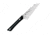 Kershaw Professional Asian Multi-Prep Kitchen Knives, 9.75in Overall, 5in Hammered Finish Aus-6M SS Blade, Black Pom Handle, Full Tang, Black, HT7069