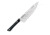 Kershaw Professional Chefs 8in Kitchen Knives, 13.25in Overall, 8in Hammered Finish Aus-6M SS Blade, Black Pom Handle, Full Tang, Black, HT7066