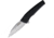 Kershaw Rhetoric Linerlock Assisted Opening Folding Knife, 3 in, Stainless Steel, Drop Point, Glass-Filled Nylon, Black Handle, 1342X