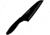 Kershaw Santoku Kitchen Knives, 6.5in Black High Carbon SS Blade, Black Synthetic Handle, Black, AB5085