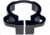 Kexuan Aluminum Receiver End Plate w/Dual Sling Clip Type Adapters for .223/5.56/.308 Buffer Tubes, Black, ABTA13