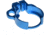 Kexuan Aluminum Receiver End Plate w/Dual Sling Clip Type Adapters for .223/5.56/.308 Buffer Tubes, Dark Blue, ABTA13-DBL