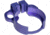 Kexuan Aluminum Receiver End Plate w/Dual Sling Clip Type Adapters for .223/5.56/.308 Buffer Tubes, Purple, ABTA13-PUR