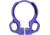 Kexuan Aluminum Receiver End Plate w/Dual Sling Clip Type Adapters for .223/5.56/.308 Buffer Tubes, Purple, ABTA13-PUR