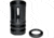 Kexuan 1/2x36 A2 Bird Cage Style Flash Hider, 9mm, Steel, Black, MZ-21-03-B