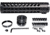 Kexuan Free Float KeyMod Handguard for .308 Low Profile Upper Receiver, 10.4 in, Black, MK38Y10