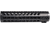 Kexuan Free Float KeyMod Handguard for .308 Low Profile Upper Receiver, 10.4 in, Black, MK38Y10