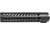 Kexuan Free Float KeyMod Handguard for .308 Low Profile Upper Receiver, 12.5 in, Black, MK38Y125