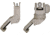 Kexuan Front &amp; Rear 45 Degree Offset Backup Polymer Sights, Tan, MAFRS02-T