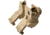 Kexuan Front &amp; Rear 45 Degree Offset Backup Polymer Sights, Tan, MAFRS02-T