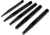 Kexuan Hole Center Punch Kit Set for Steel and Wood 1/16in, 1/8in, 5/32in, 3/16in, 1/4in Diameters, 5 Pieces, Black, ARTL22