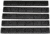 Kexuan KeyMod/M-LOK Rail Covers, 5 Pack, Black, ASURC