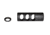 Kexuan Muzzle Brake Recoil Compensator for AR-10 .LR 308, 5/8inx24 thread, Black Steel, MZ-01-02-B